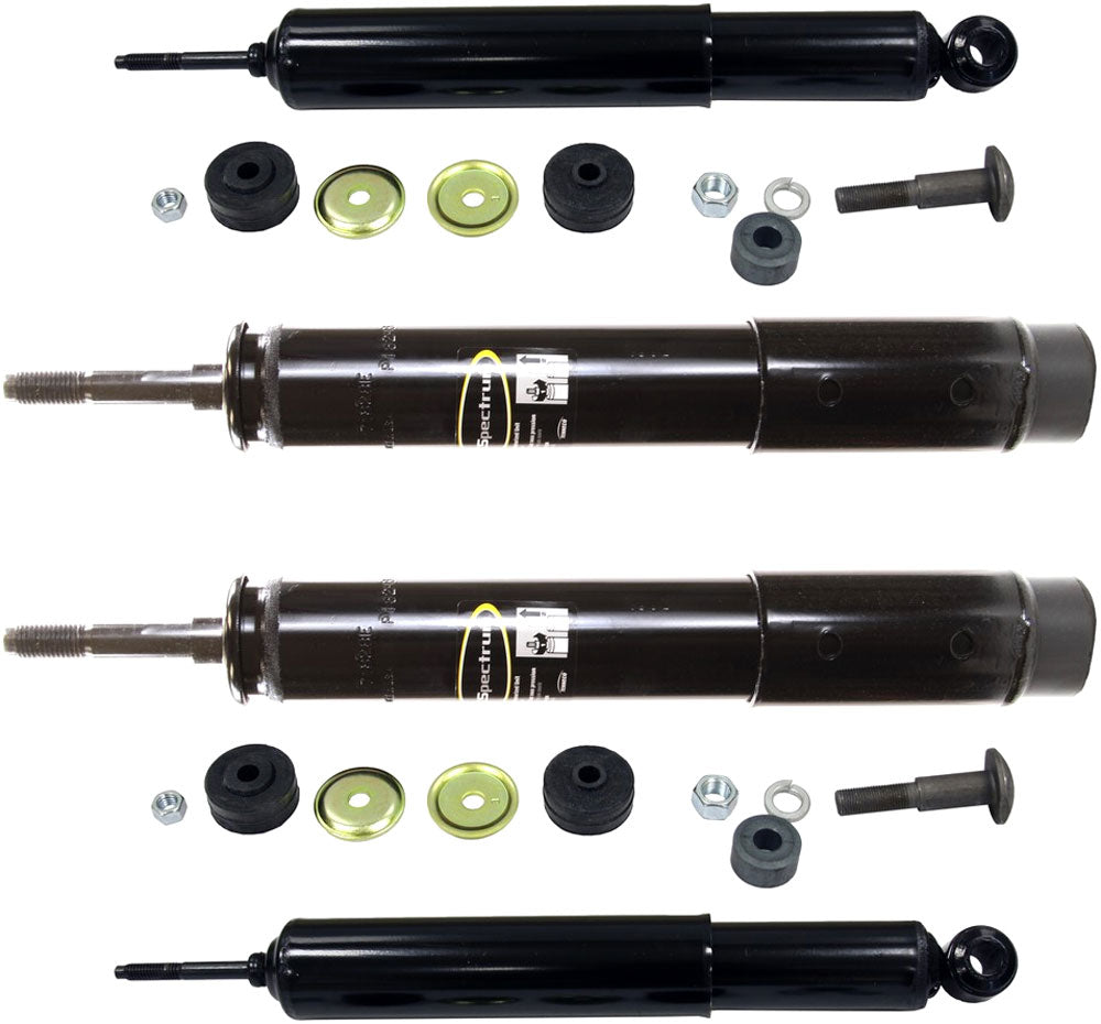 SET-TS71828 Front and Rear, Driver and Passenger Side, OESpectrum Strut Series
