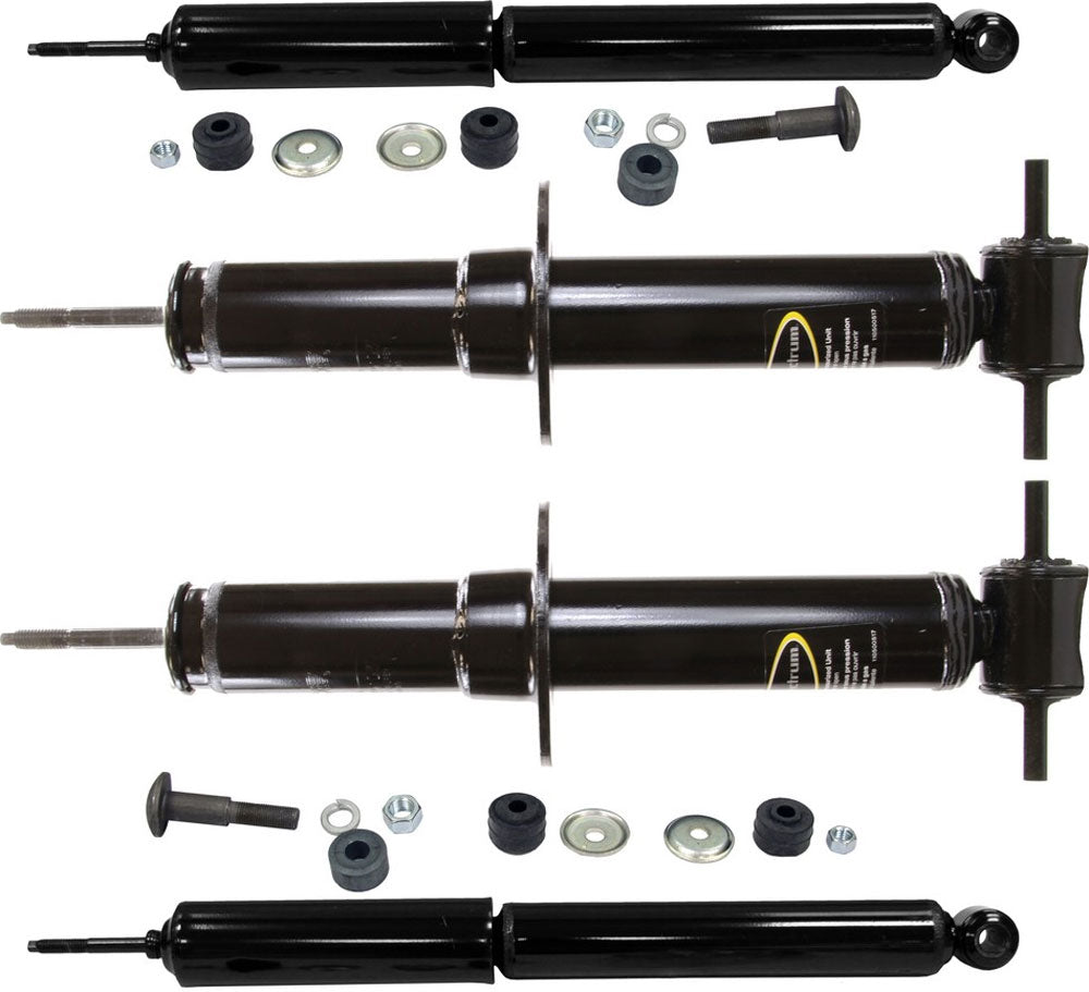 SET-TS72362-C Front and Rear, Driver and Passenger Side, OESpectrum Strut Series