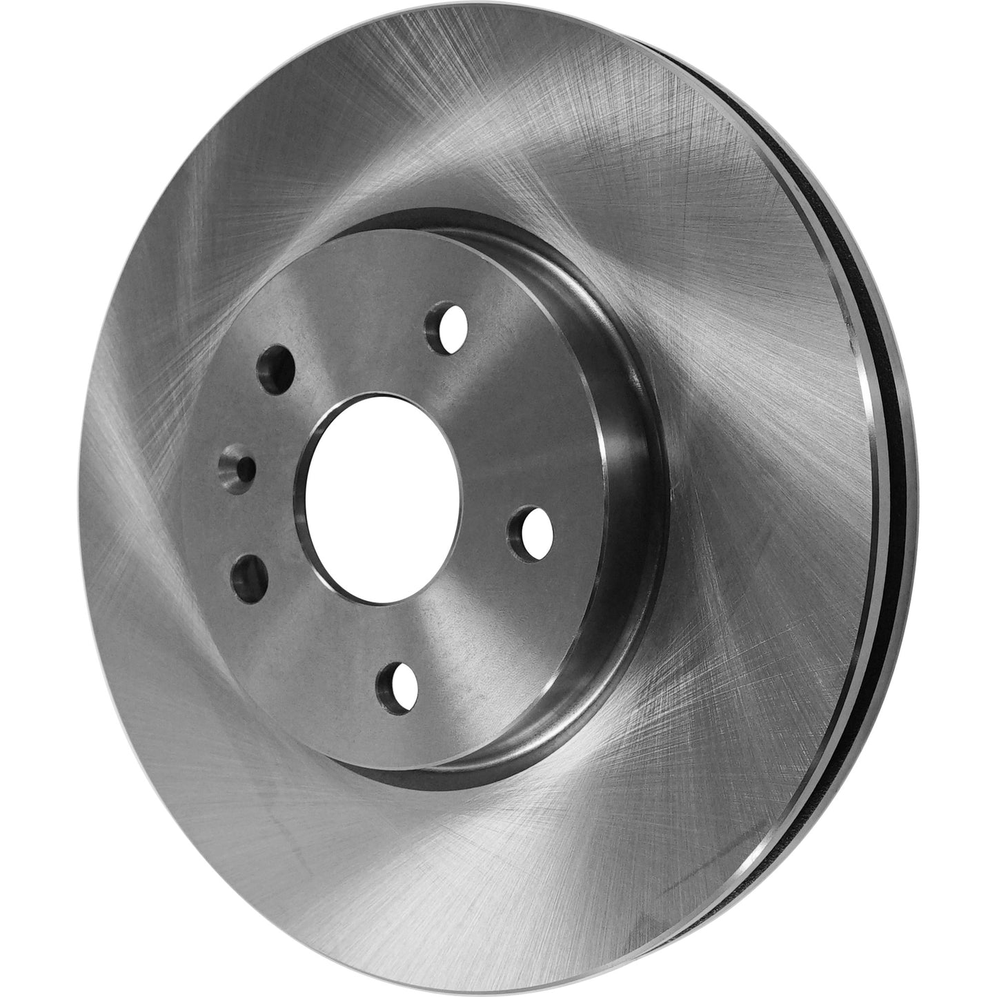 Front, Driver or Passenger Side Brake Disc, Plain Surface, Vented, 5 Lugs, For Models With 321mm Front Disc, Single Piston Front Calipers, Pro-Line Series