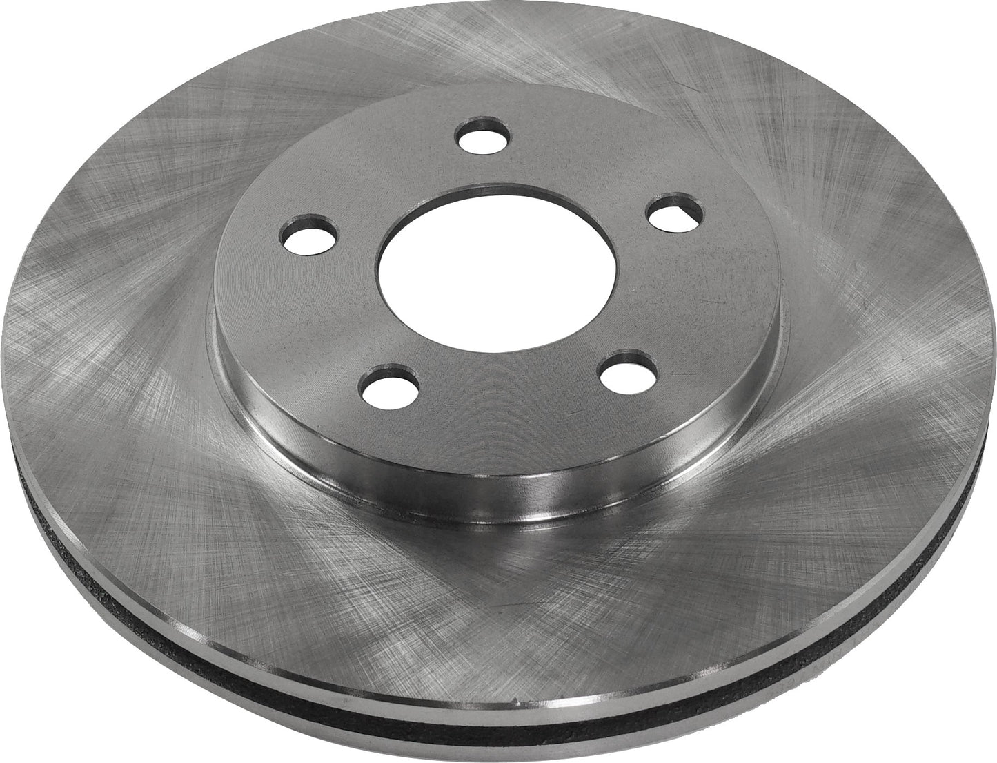 Front, Driver or Passenger Side Brake Disc, Plain Surface, Vented, 5 Lugs, 257.05 mm, 2.0L, 4Cyl, Pro-Line Series