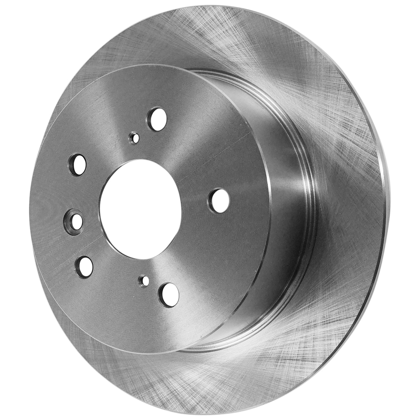 Rear, Driver or Passenger Side Brake Disc, Plain Surface, Solid, 5 Lugs, 11.06 In., Pro-Line Series