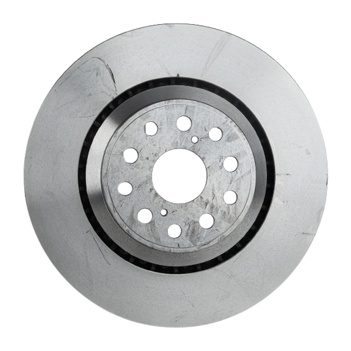 Front, Passenger Side Brake Disc, Plain Surface, Vented, 5 Lug Wheels, 14.09 in. Disc Diameter, Pro-Line Series
