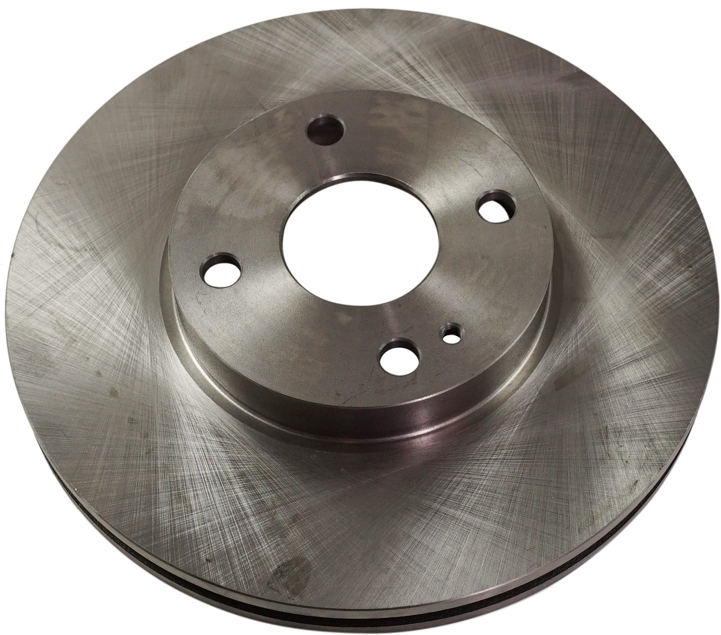 Front, Driver or Passenger Side Brake Disc, Plain Surface, Vented, 4 Lugs, Pro-Line Series
