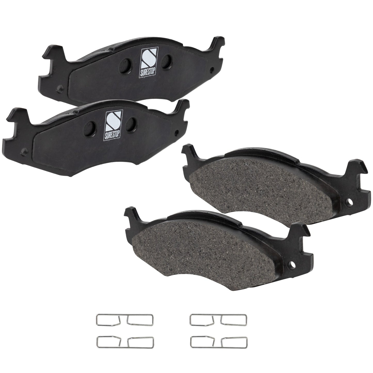 Front or Rear Brake Pad Set, Includes Shims and Hardware