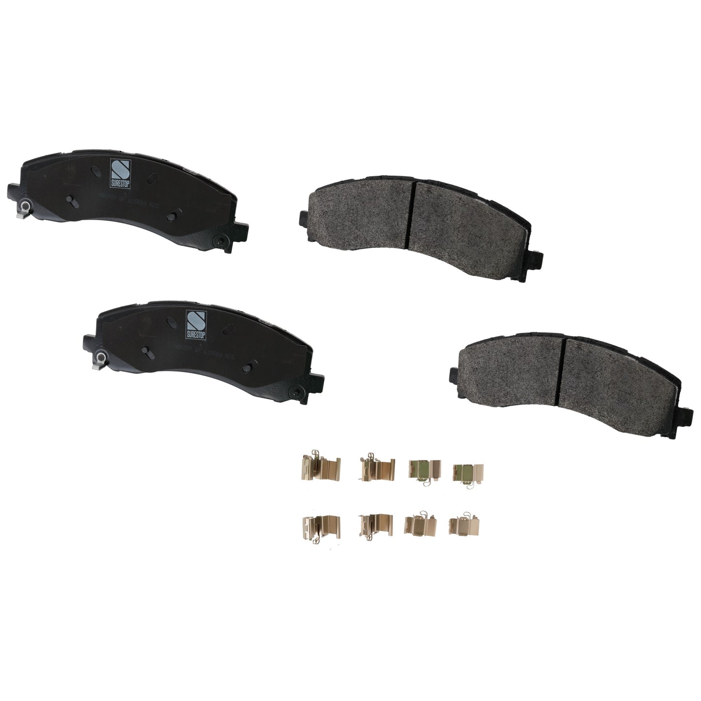 Комплект передних керамических тормозных колодок