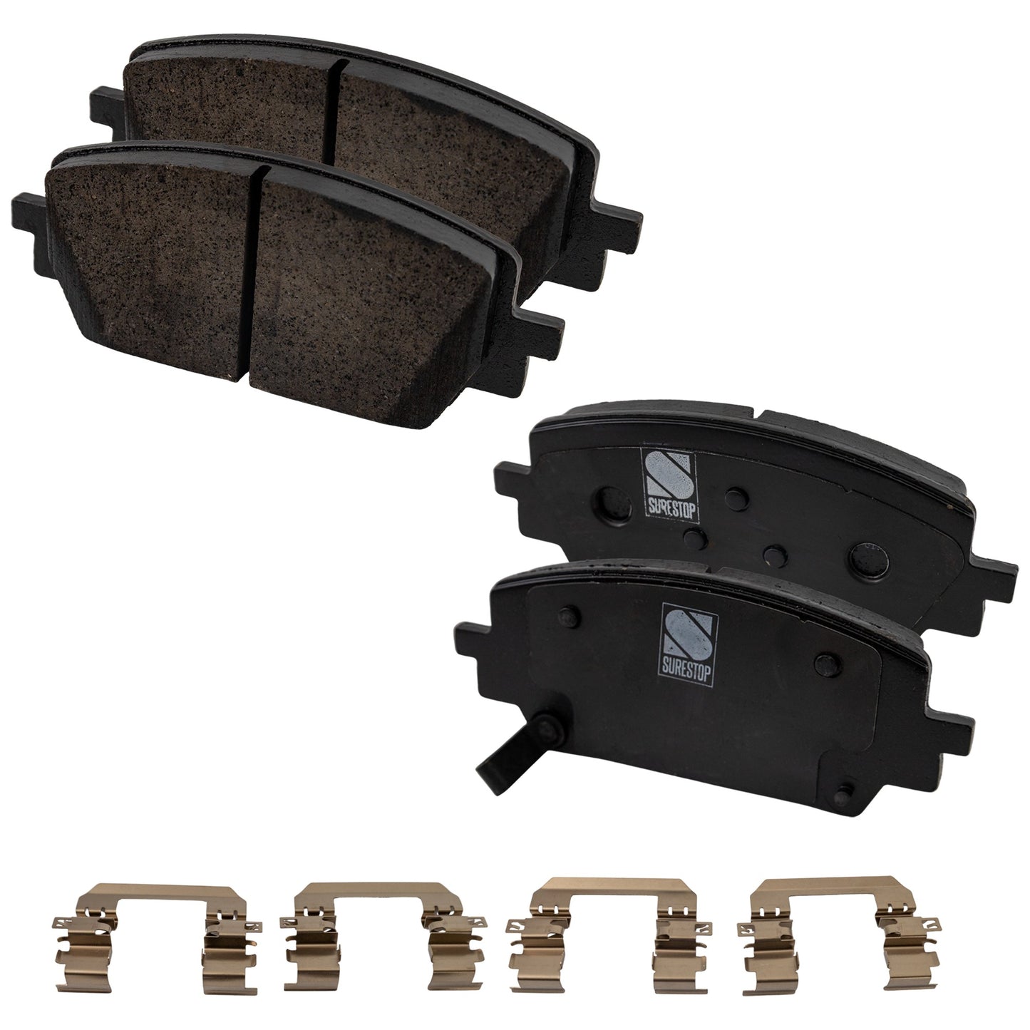 Комплект передних тормозных колодок, комплект на 2 колеса, керамические, серия Pro-Line