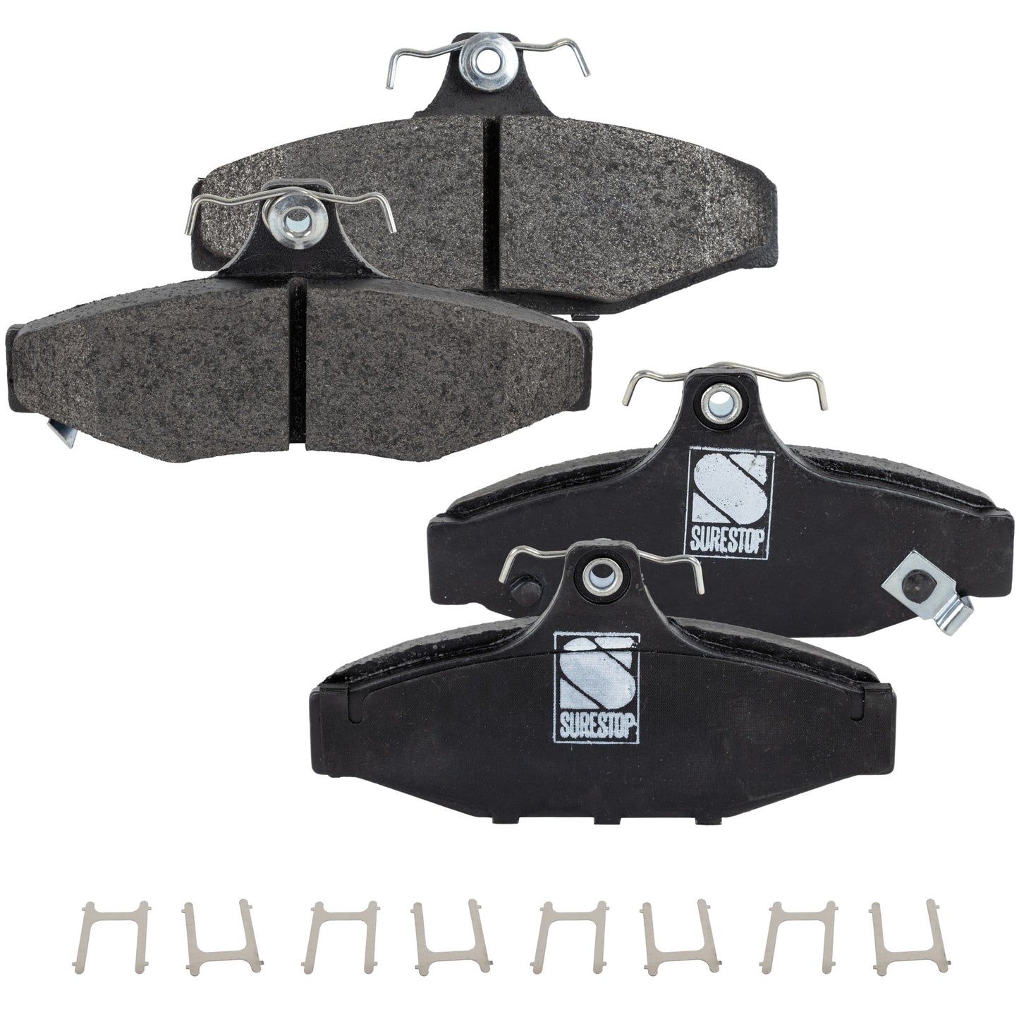 Комплект задних тормозных колодок, комплект на 2 колеса, органический, серия Pro-Line