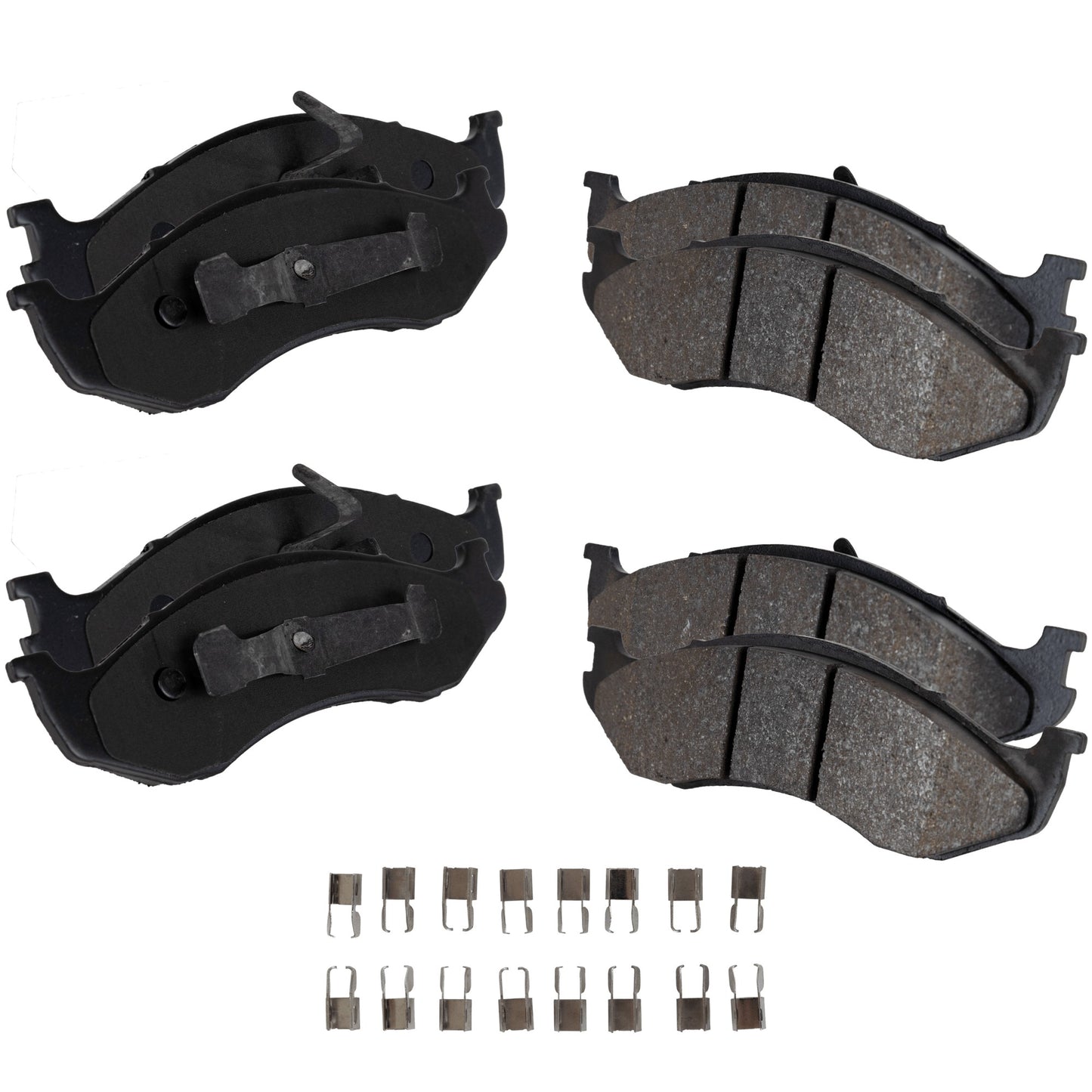 Front Brake Pad Set, Includes Shims and Hardware