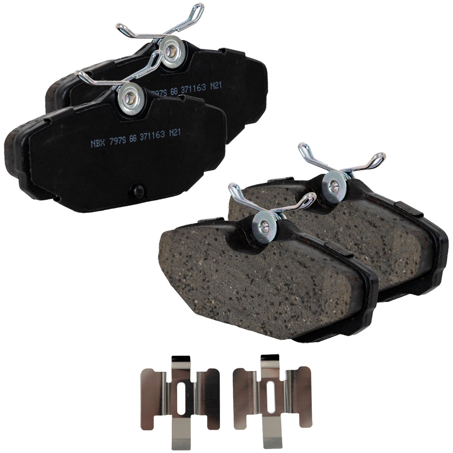 Rear Brake Pad Set, Ceramic, Pro-Line Series
