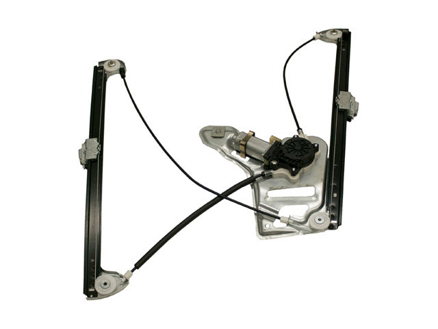 CUH500230 Front, Driver Side OE Replacement Series Power Window Regulator, With Motor