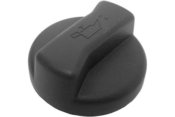 026103485A OE Replacement Series Oil Filler Cap - Black, Plastic, Direct Fit, Sold Individually