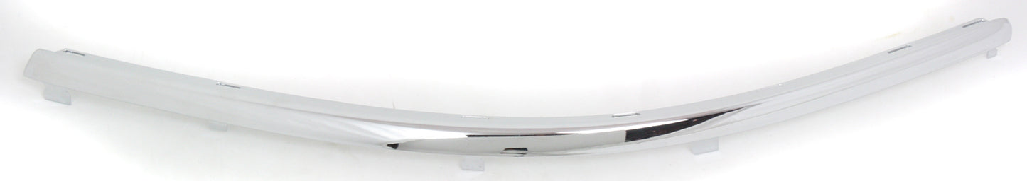Front, Driver Side, Upper Bumper Trim, Chrome, Upper Piece Bumper Molding