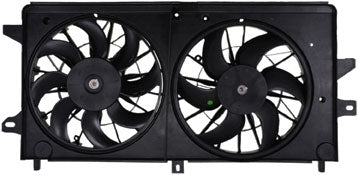 FA70454 VDO OE сменный вентилятор радиатора для 6-цилиндрового двигателя 3,8 л, двойной вентилятор