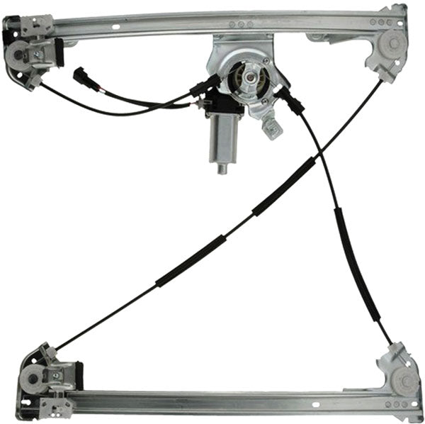 WL41430 Extended Cab Pickup Front, Driver Side VDO OE Replacement Power Window Regulator, With Motor