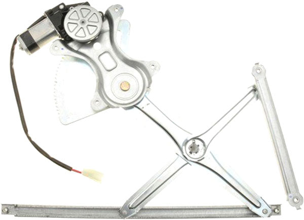 WL41505 Front, Driver Side VDO OE Replacement Power Window Regulator, With Motor