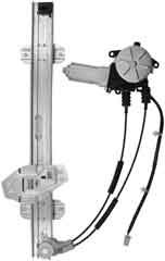 WL44032 Front, Driver Side VDO OE Replacement Power Window Regulator, With Motor