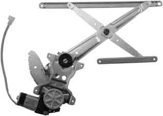 WL44065 Front, Passenger Side VDO OE Replacement Power Window Regulator, With Motor