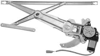 WL44087 Coupe Front, Passenger Side VDO OE Replacement Power Window Regulator, With Motor