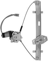 WL44088 Sedan Front, Driver Side VDO OE Replacement Power Window Regulator, With Motor