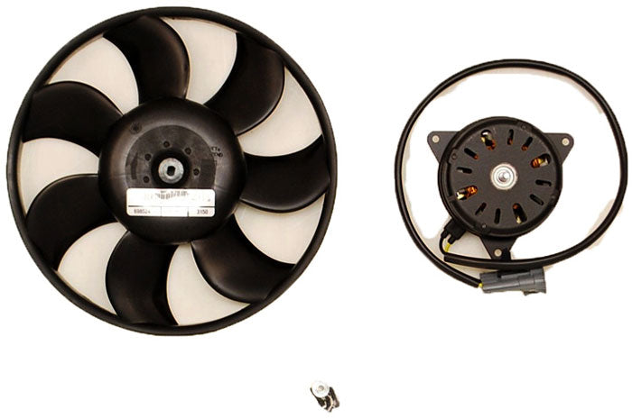 698524 Вентилятор радиатора, сменный, одинарный, Valeo OE