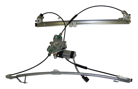 4675587AB Front, Driver Side OE Replacement Series Power Window Regulator, With Motor