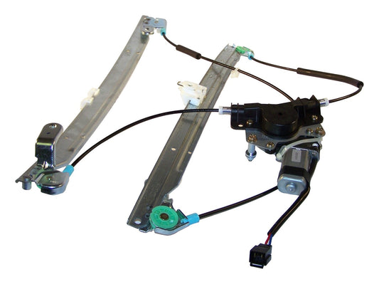 5170940AA Front, Passenger Side OE Replacement Series Power Window Regulator, With Motor