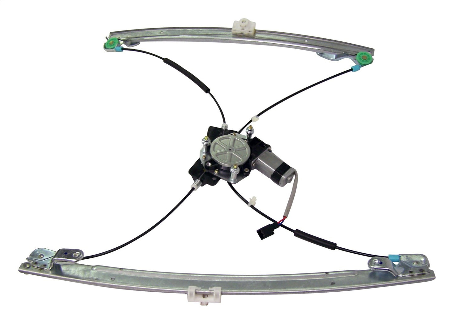 5170941AA Front, Driver Side OE Replacement Series Power Window Regulator, With Motor