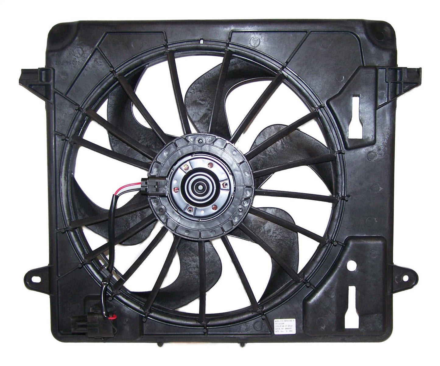55056642AD OE Replacement Radiator Fan, Single fan