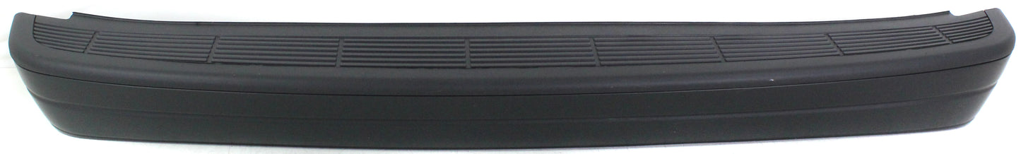 Накладка на задний бампер, грунтованная, без отверстий для датчиков парковки