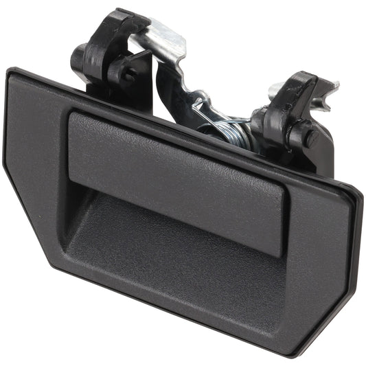 Tailgate Handle, Textured Black Plastic Without Camera Hole Without Key Hole