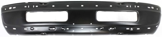 Front Bumper, Painted Black, Without Mounting Brackets, Base Model