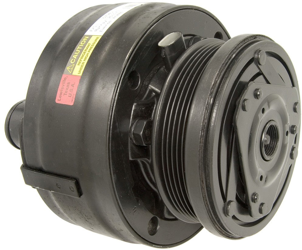 Компрессор кондиционера 15-21736, с муфтой, 6-ручьевым шкивом, серия GM Original Equipment