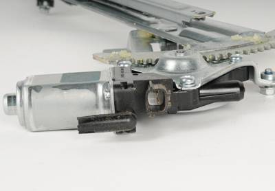 15922915 Front, Passenger Side GM Original Equipment Series Power Window Regulator, With Motor
