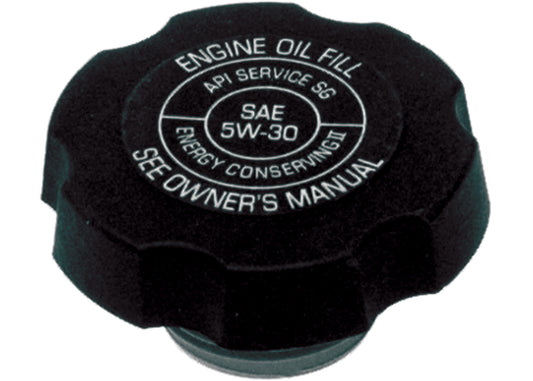 FC136 GM Original Equipment Series Oil Filler Cap - Black, Plastic, Direct Fit, Sold individually