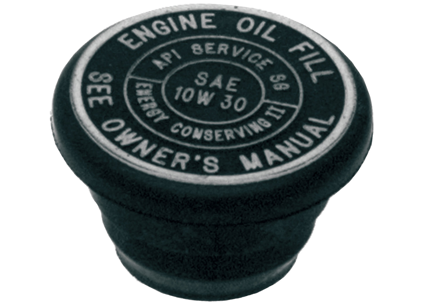 FC140 Professional Series Oil Filler Cap - Black, Rubber, Direct Fit, Sold individually