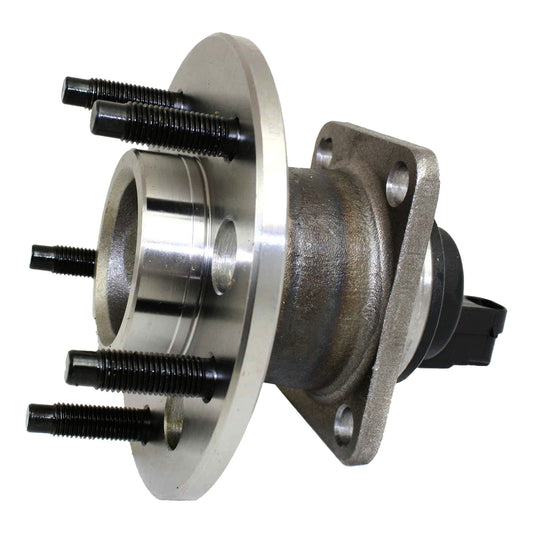 Rear, Driver or Passenger Side Wheel Hub, 5 Lugs, With Bearing