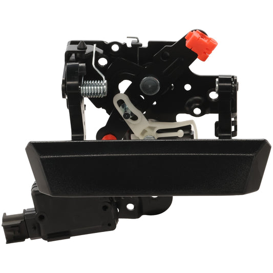 Tailgate Handle, Textured Black Plastic Without Camera Hole Without Key Hole