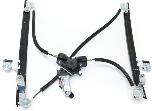 Front, Driver Side Power Window Regulator, With Motor