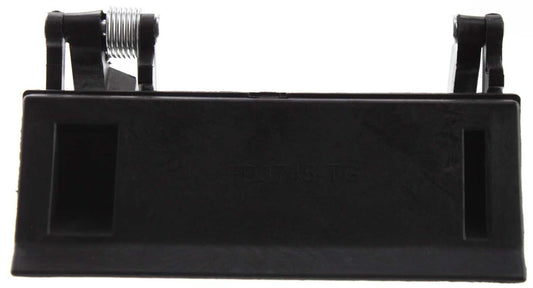 Tailgate Handle, Smooth Black Plastic Without Camera Hole Without Key Hole