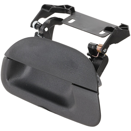 Tailgate Handle, Textured Black Plastic Without Camera Hole Without Key Hole