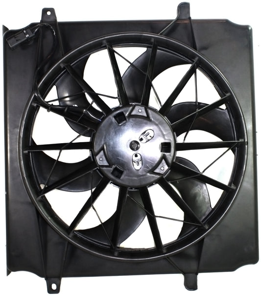 Radiator Fan -  Fan Blade, Motor and Shroud
