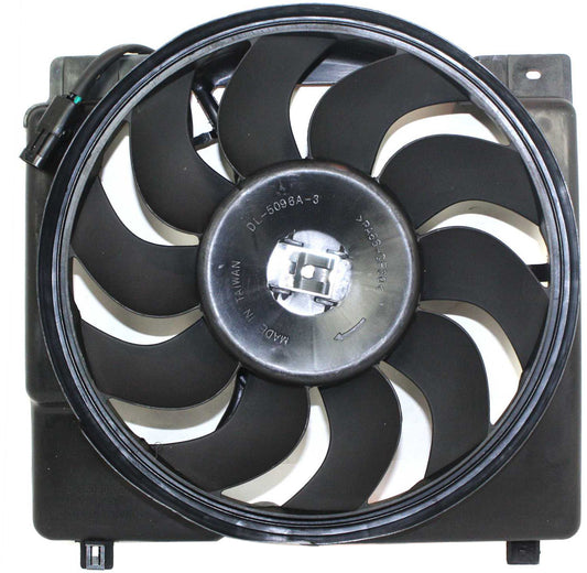 Radiator Fan - Fan Blade, Motor and Shroud, 6 Cyl., 4.0L Engine