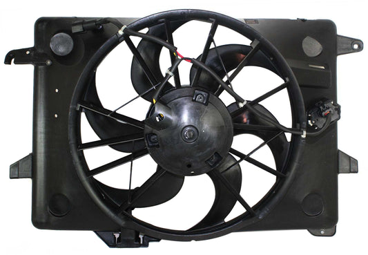 Radiator Fan - Fan Blade, Motor and Shroud, 8 Cyl., 4.6L Engine