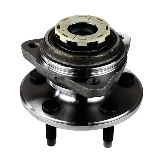 Front, Driver or Passenger Side Wheel Hub, with Bearing, 5 x 4.5 in. Bolt Pattern, 4WD