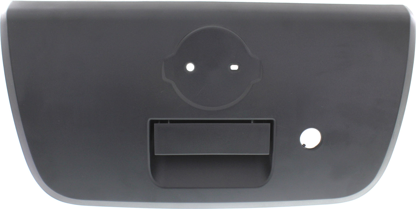 Tailgate Handle, Textured Black Plastic Without Camera Hole With Key Hole
