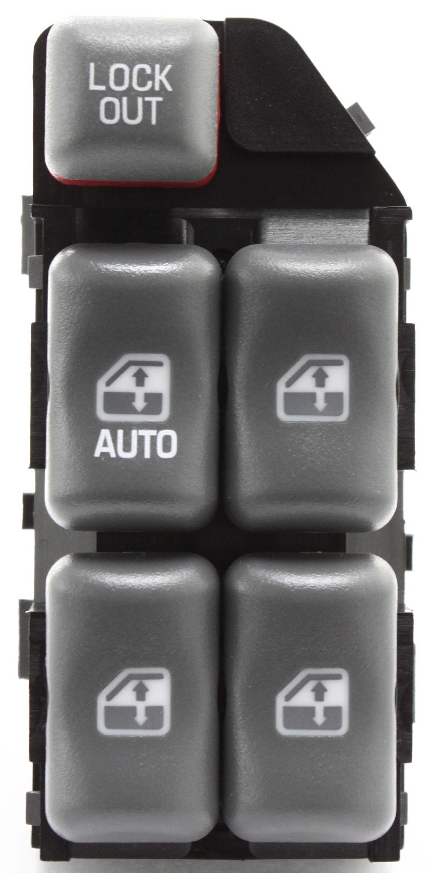 Front Window Switch, Gray, 5-Button