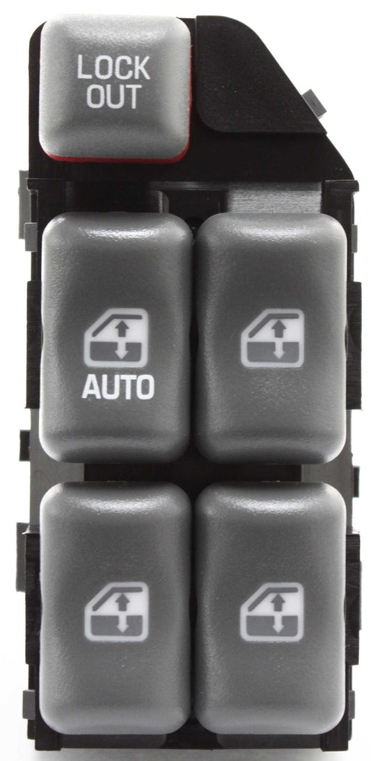 Front Window Switch, Gray, 5-Button