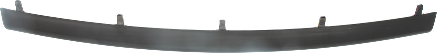 Front, Center, Lower Bumper Trim, Black, Lower Center Finisher, Base Model