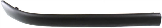 Front, Passenger Side Bumper Trim, Black
