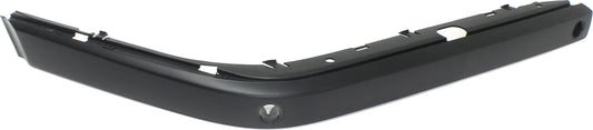 Front, Passenger Side, Outer Bumper Trim, Primed, Side Bumper Molding, With Parking Aid Sensor Holes, Base Model